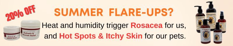 Redness and Blemish and Mr Squigs for Pets 20% OFF